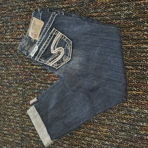 Silver Tuesday 16.5" Capri's Size 25